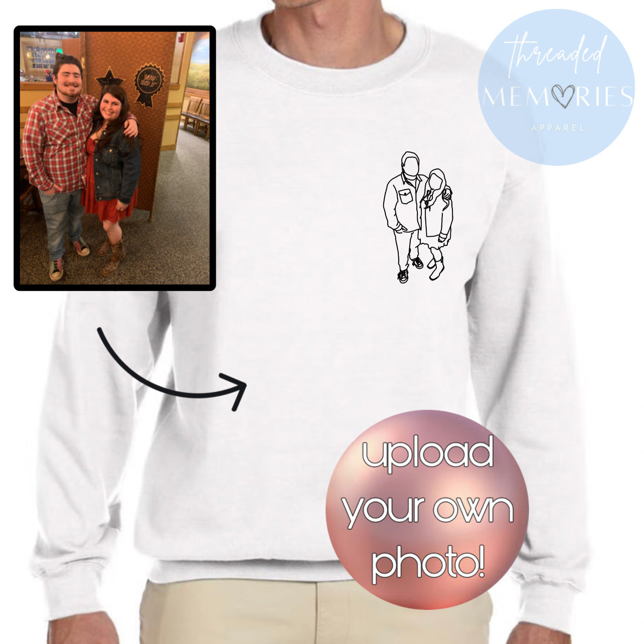 Custom Outline Sweatshirt